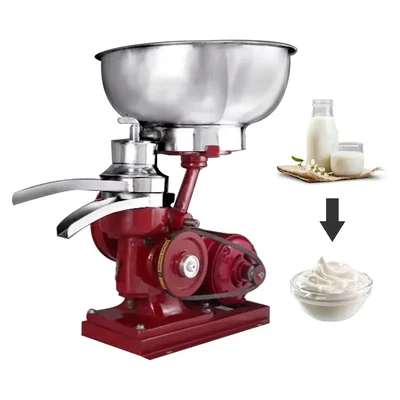 300 LPH Manual and Electric Milk Cream Separator With 0.25 HP Motor, SS Bowl, 35L Tank Capacity